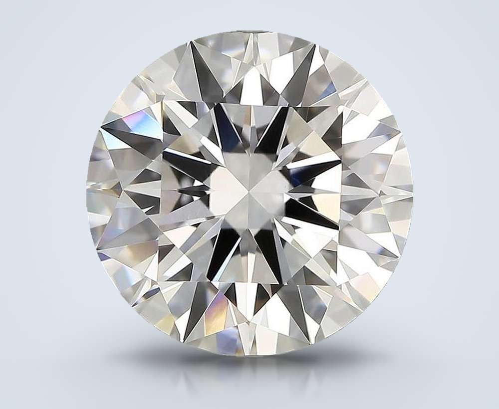 4.53 Carat Round Lab Diamond