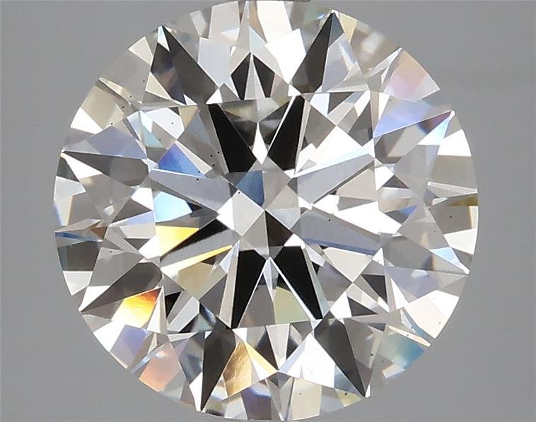 3.79ct H VS2 Rare Carat Ideal Cut Round Lab Grown Diamond