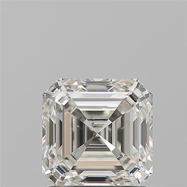 1.53ct K SI1 Rare Carat Ideal Cut Asscher Diamond