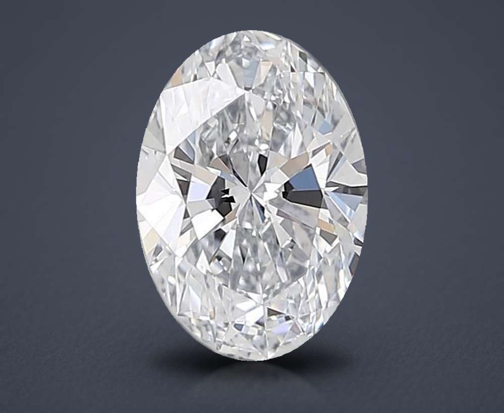 2.68 Carat Oval Lab Diamond