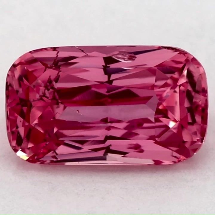 1.85 Carat Pink Cushion Sapphire