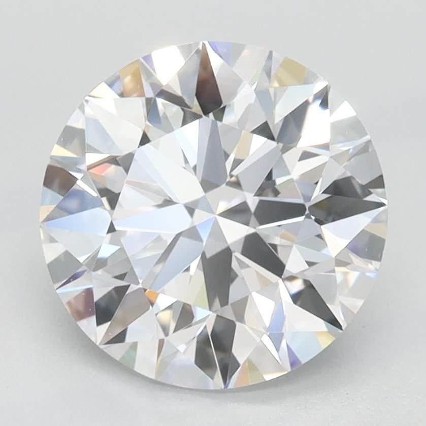 2.06ct D VVS1 Rare Carat Ideal Cut Round Lab Grown Diamond