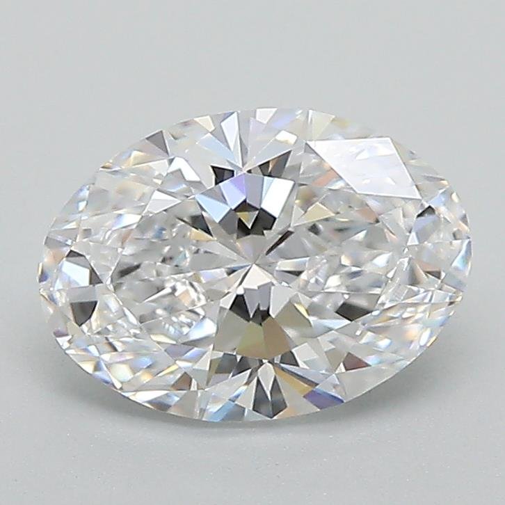 1.35ct D VVS2 Rare Carat Ideal Cut Oval Lab Grown Diamond