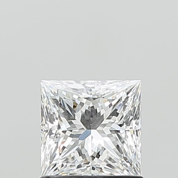 1.06ct E VS1 Rare Carat Ideal Cut Princess Lab Grown Diamond