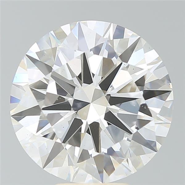 7.01ct G VS2 Excellent Cut Round Lab Grown Diamond