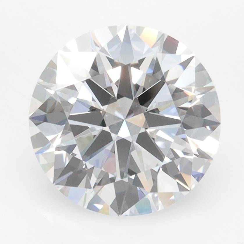 2.74ct D VVS1 Rare Carat Ideal Cut Round Lab Grown Diamond