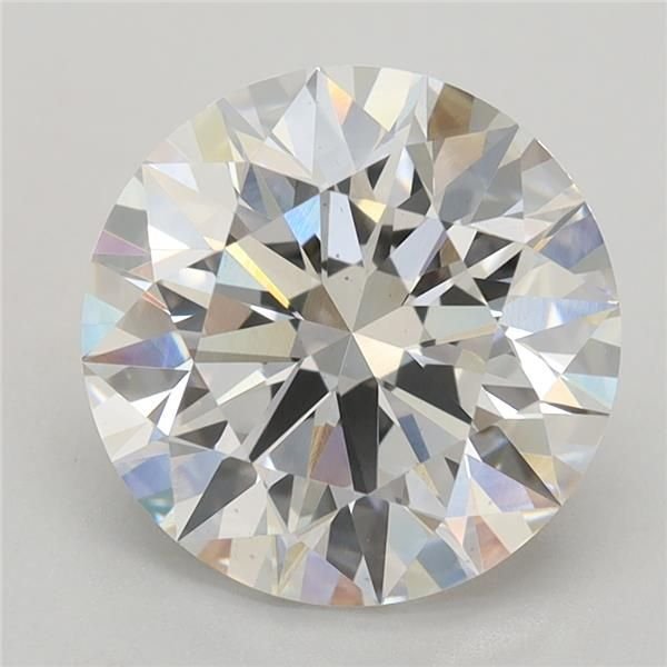 2.56ct E VS1 Rare Carat Ideal Cut Round Lab Grown Diamond