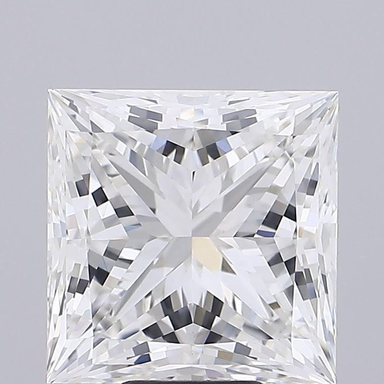 10.05ct G VVS2 Rare Carat Ideal Cut Princess Lab Grown Diamond