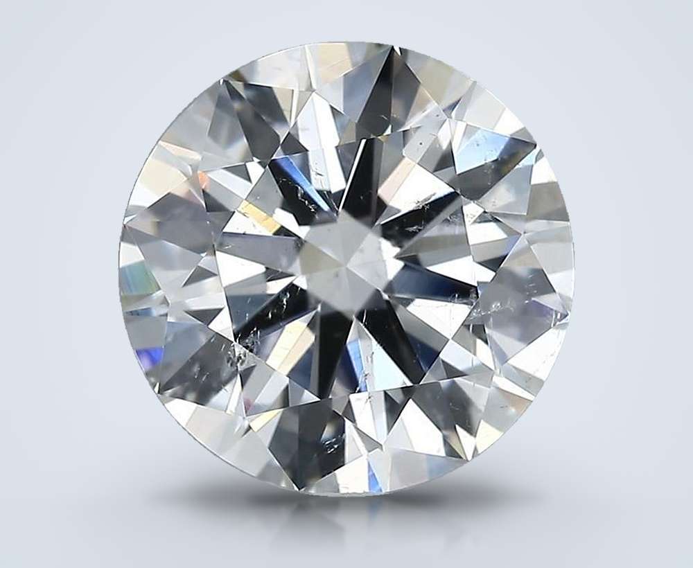 3.17 Carat Round Natural Diamond