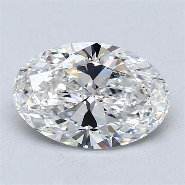 1.14ct D VVS2 Rare Carat Ideal Cut Oval Lab Grown Diamond