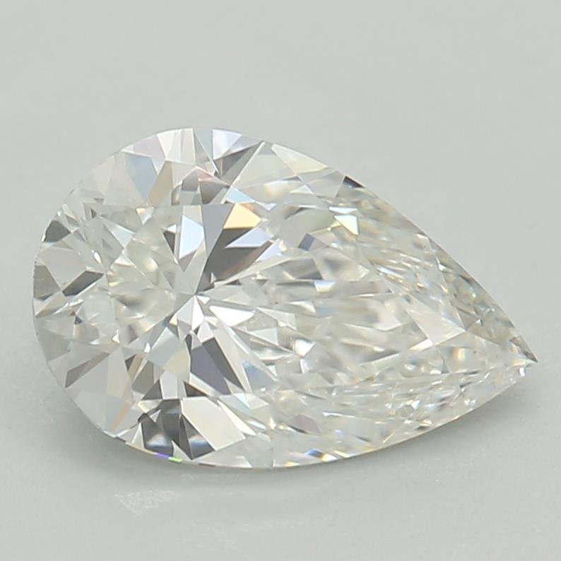 0.74ct F VS1 Rare Carat Ideal Cut Pear Lab Grown Diamond