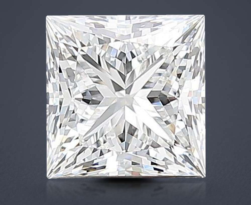1.54 Carat Princess Lab Diamond