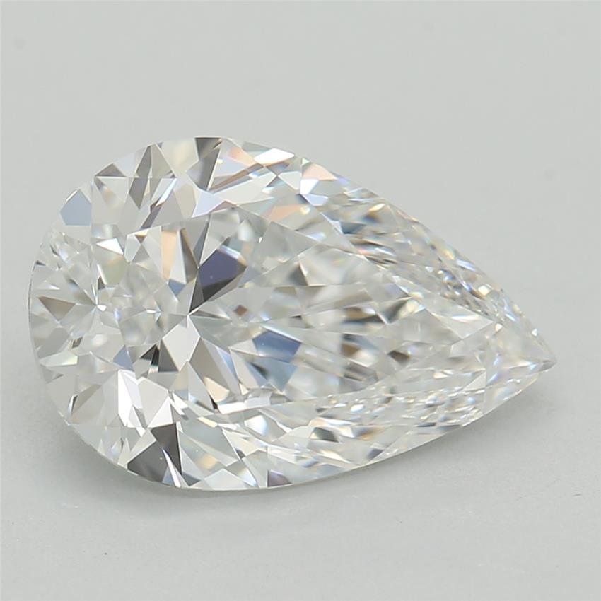 1.50ct E VVS2 Rare Carat Ideal Cut Pear Lab Grown Diamond