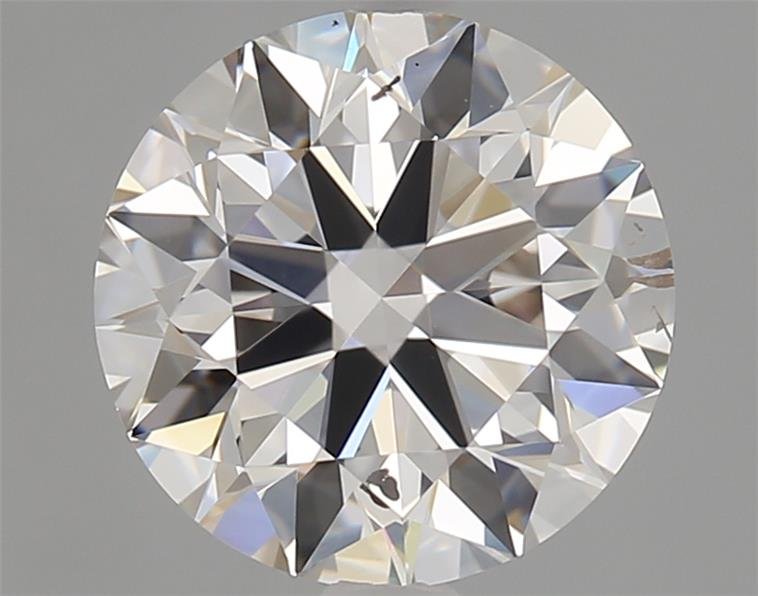 2.02ct I SI2 Rare Carat Ideal Cut Round Diamond