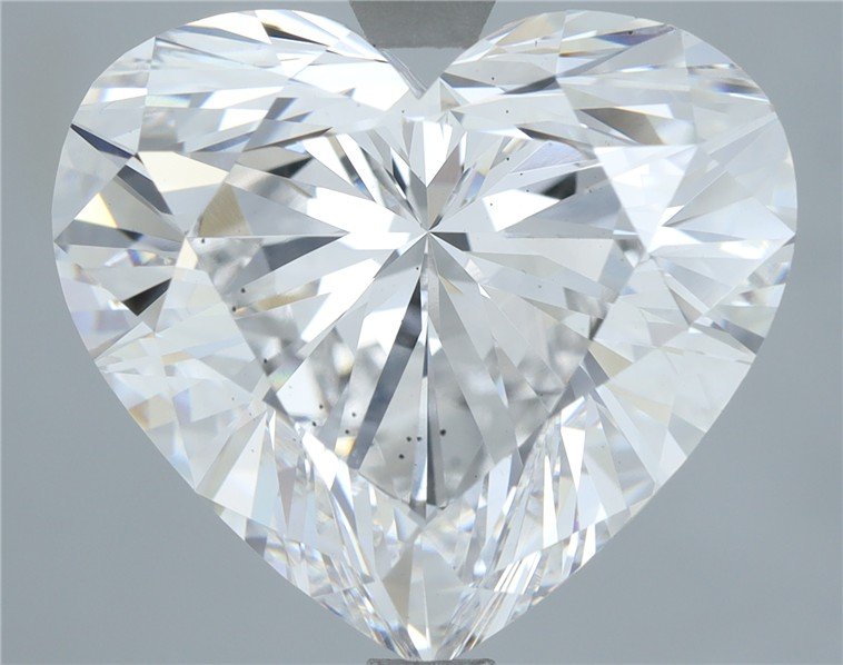 7.06ct E VS2 Rare Carat Ideal Cut Heart Lab Grown Diamond