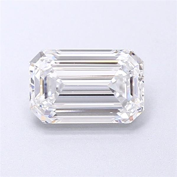 0.94ct D VVS2 Rare Carat Ideal Cut Emerald Lab Grown Diamond