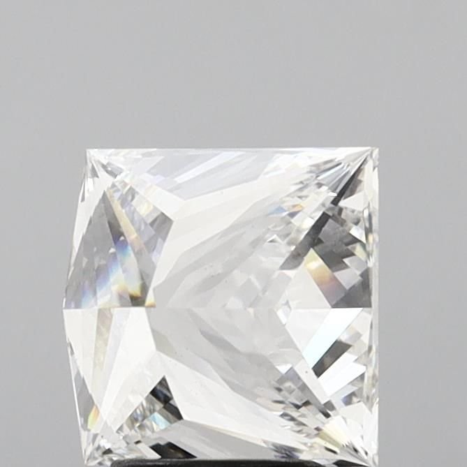 3.00ct F VS1 Rare Carat Ideal Cut Princess Lab Grown Diamond