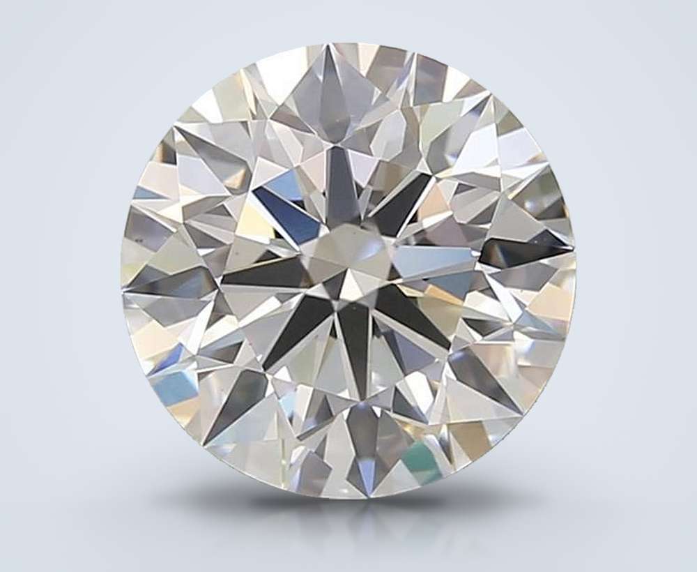 3.56 Carat Round Lab Diamond