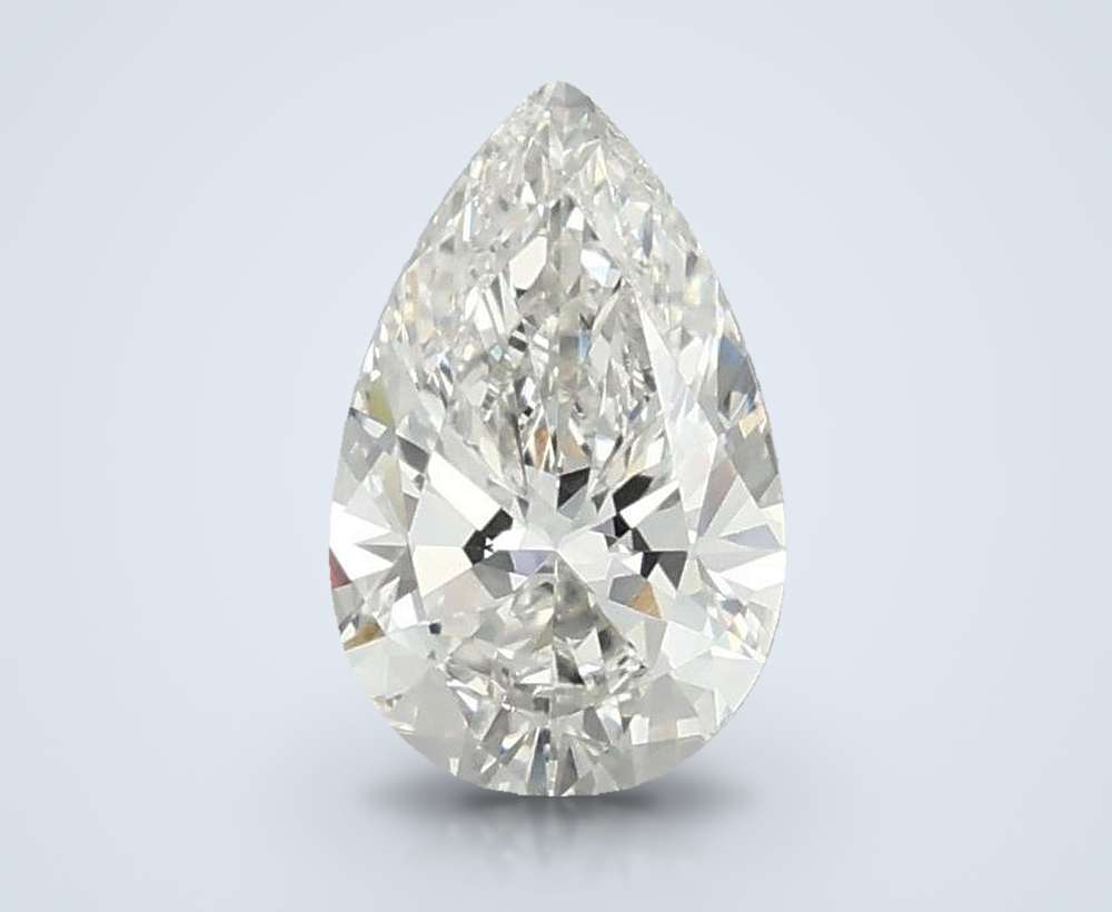 1.00 Carat Pear Lab Diamond
