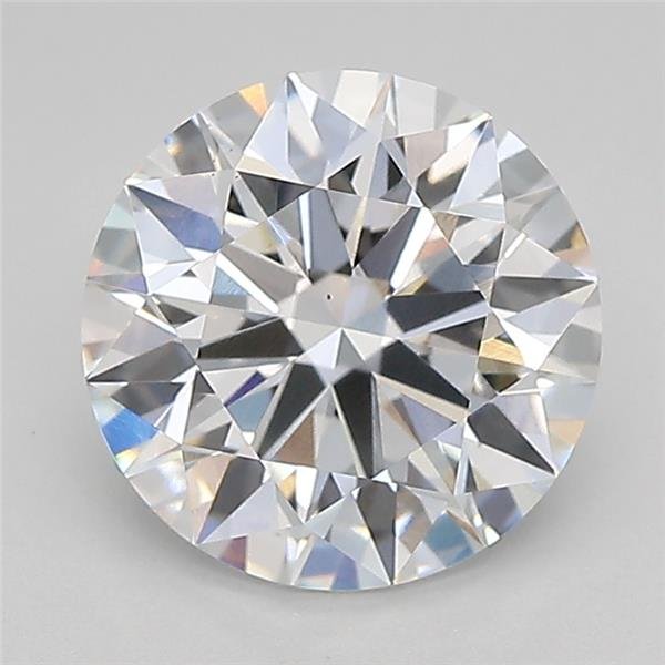 2.22ct D VS1 Rare Carat Ideal Cut Round Lab Grown Diamond