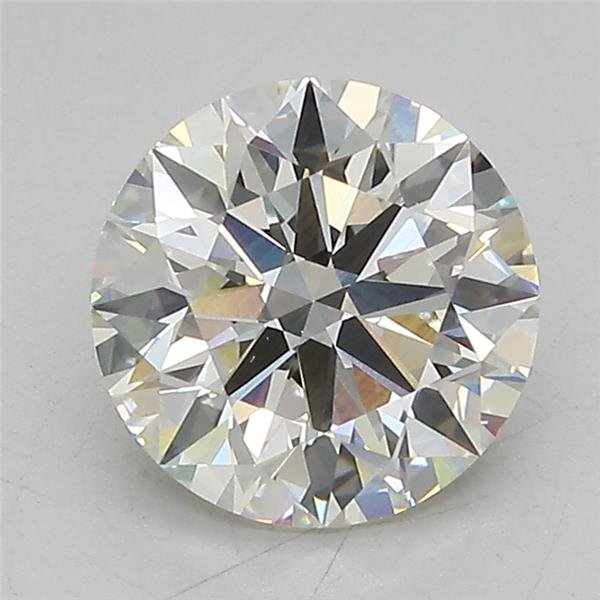 2.08ct J VVS2 Rare Carat Ideal Cut Round Lab Grown Diamond