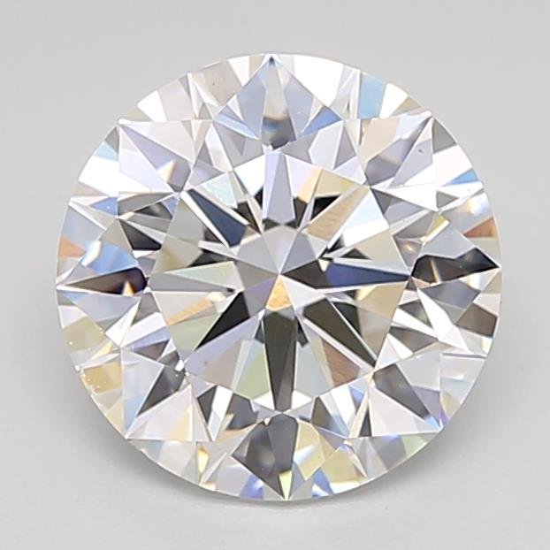 2.88ct F VVS2 Rare Carat Ideal Cut Round Lab Grown Diamond