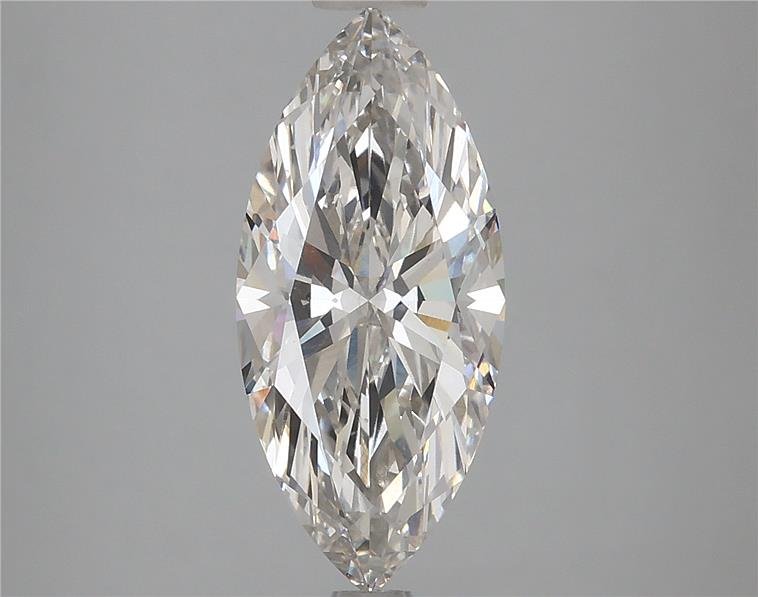 2.55ct H VS1 Rare Carat Ideal Cut Marquise Lab Grown Diamond