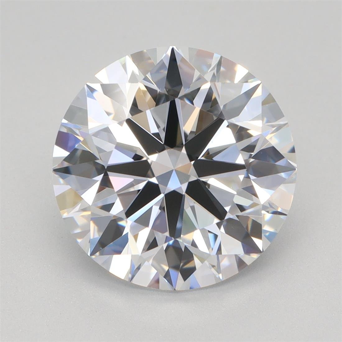 3.04ct D VS1 Rare Carat Ideal Cut Round Lab Grown Diamond