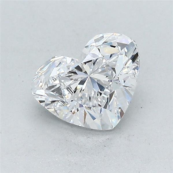 1.00ct D SI2 Very Good Cut Heart Lab Grown Diamond