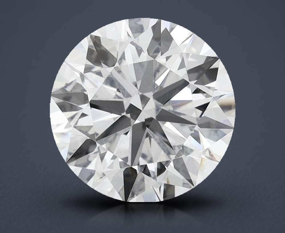 3.45 Carat Round Lab Diamond