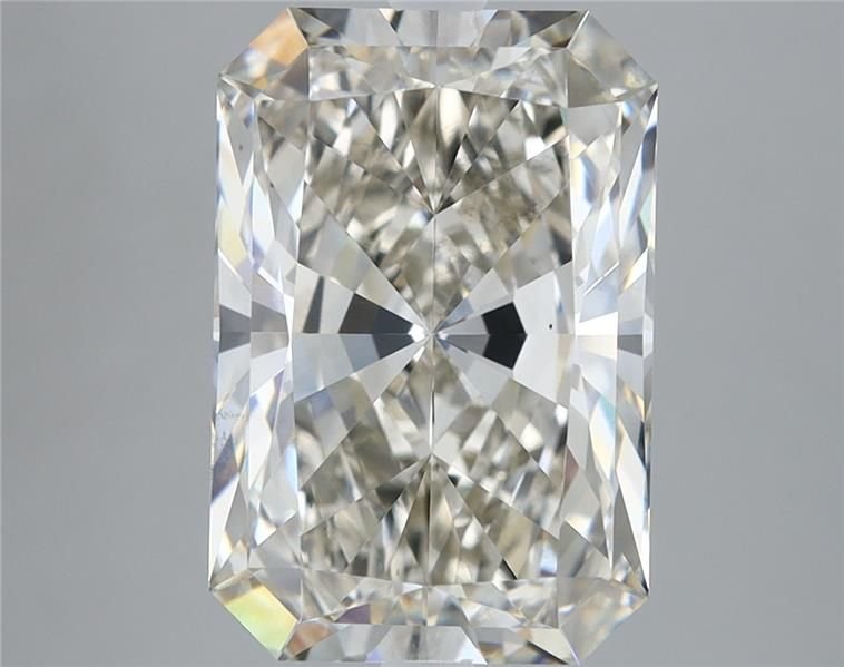 5.10ct J VS2 Rare Carat Ideal Cut Radiant Lab Grown Diamond