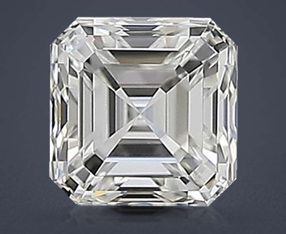 0.50 Carat Asscher Natural Diamond