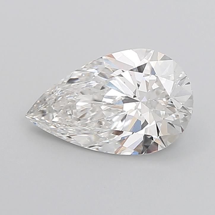 3.07ct E VS2 Rare Carat Ideal Cut Pear Lab Grown Diamond