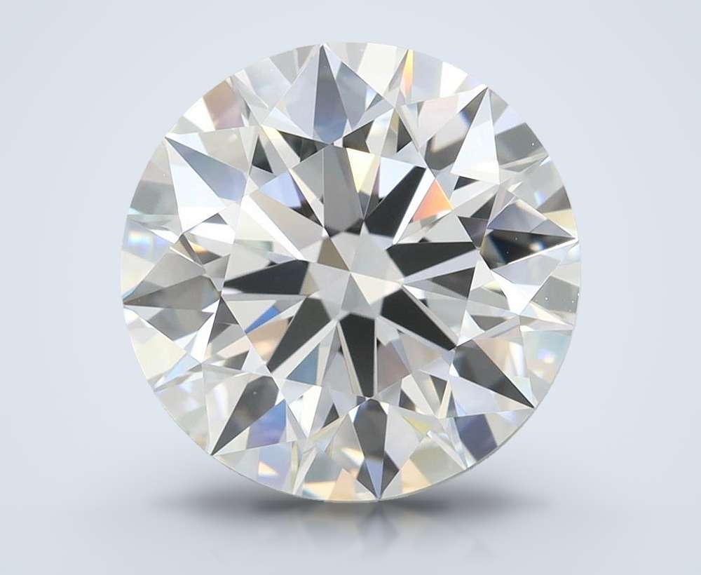4.07 Carat Round Lab Diamond