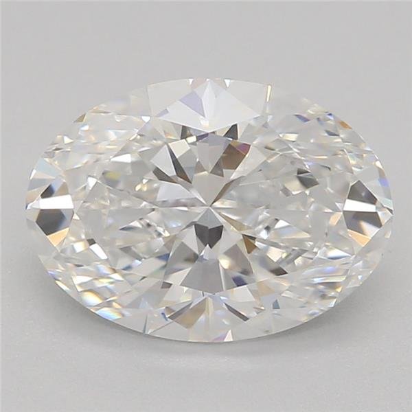1.28ct D VVS2 Rare Carat Ideal Cut Oval Lab Grown Diamond