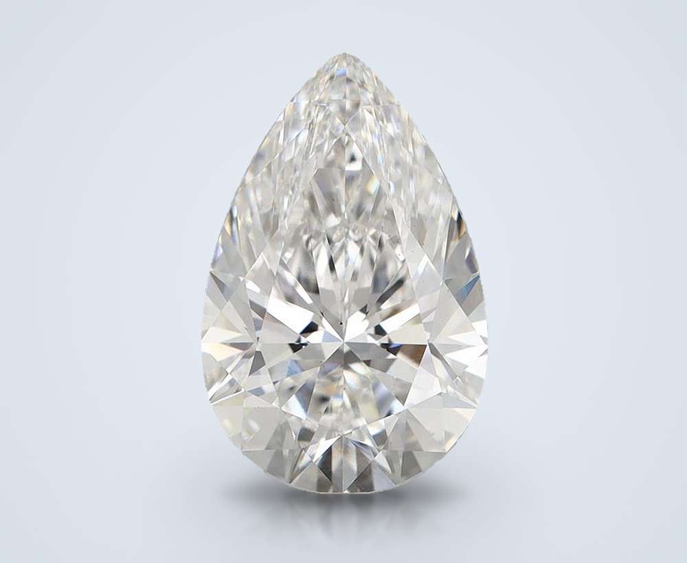 5.21 Carat Pear Lab Diamond