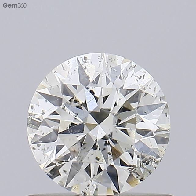 0.52ct J SI2 Rare Carat Ideal Cut Round Diamond