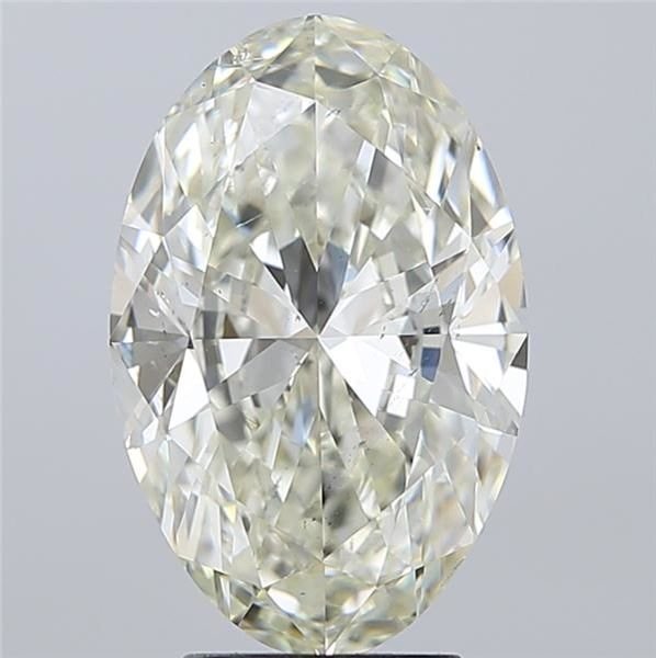 4.01ct J SI1 Rare Carat Ideal Cut Oval Diamond