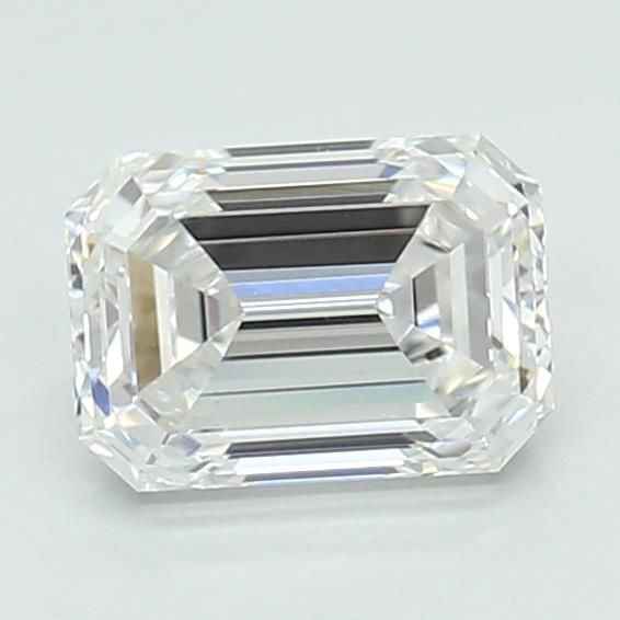 0.97ct D VS1 Excellent Cut Emerald Lab Grown Diamond