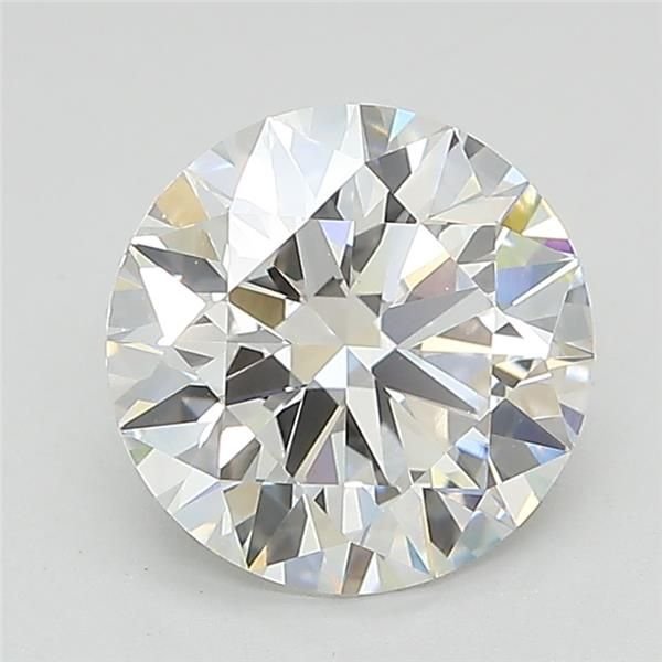 2.16ct E VVS2 Rare Carat Ideal Cut Round Lab Grown Diamond