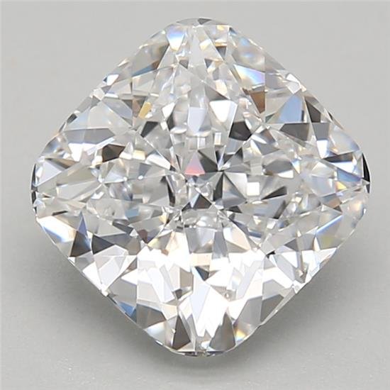 2.15ct D VS1 Rare Carat Ideal Cut Cushion Lab Grown Diamond