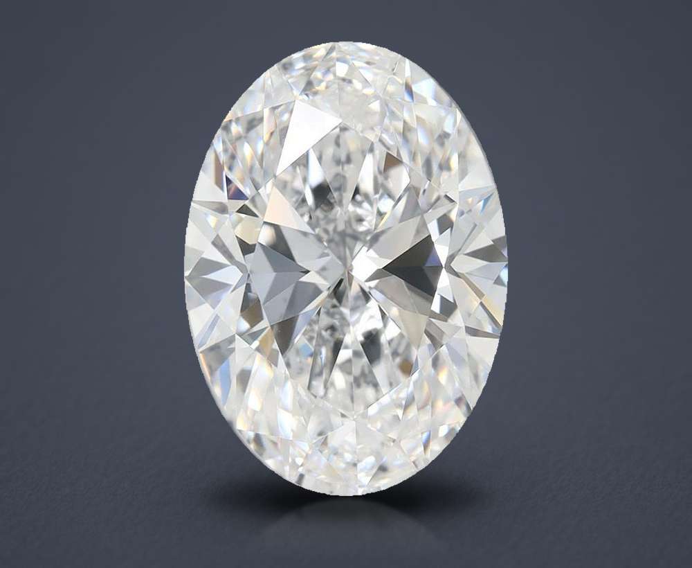 4.00 Carat Oval Lab Diamond