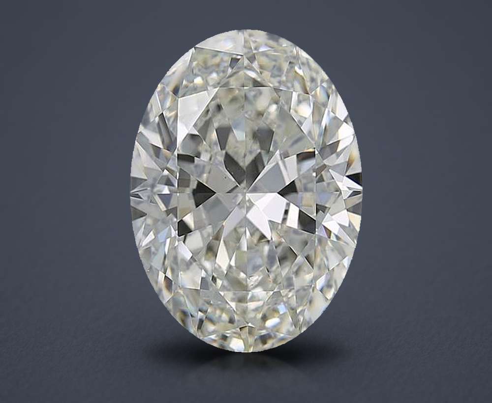 7.05 Carat Oval Natural Diamond