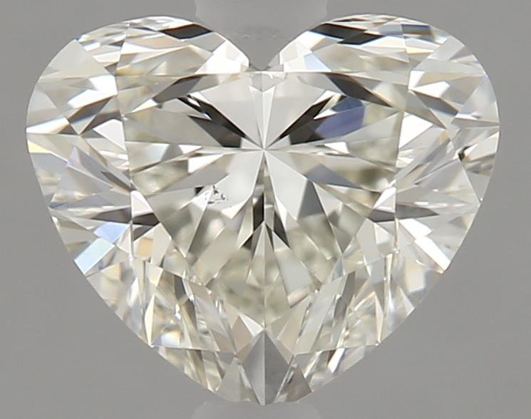 0.77ct K VS2 Rare Carat Ideal Cut Heart Diamond