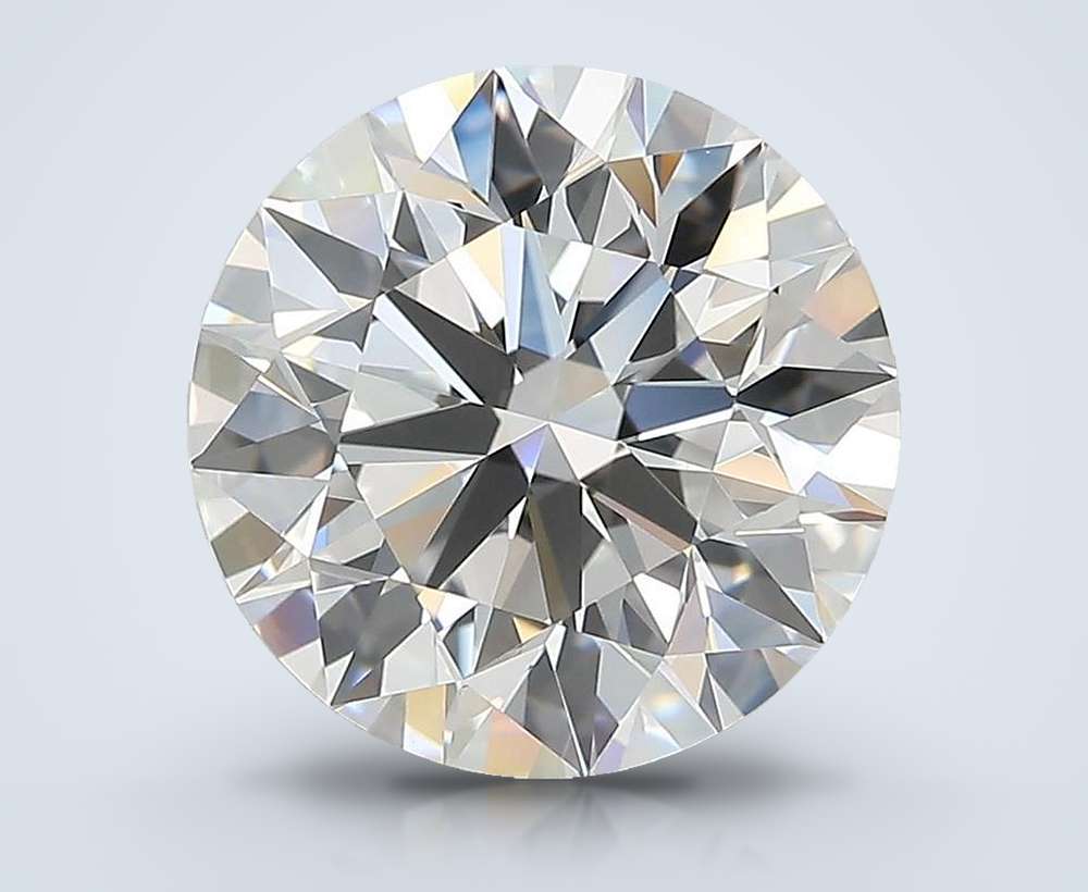 4.01 Carat Round Lab Diamond