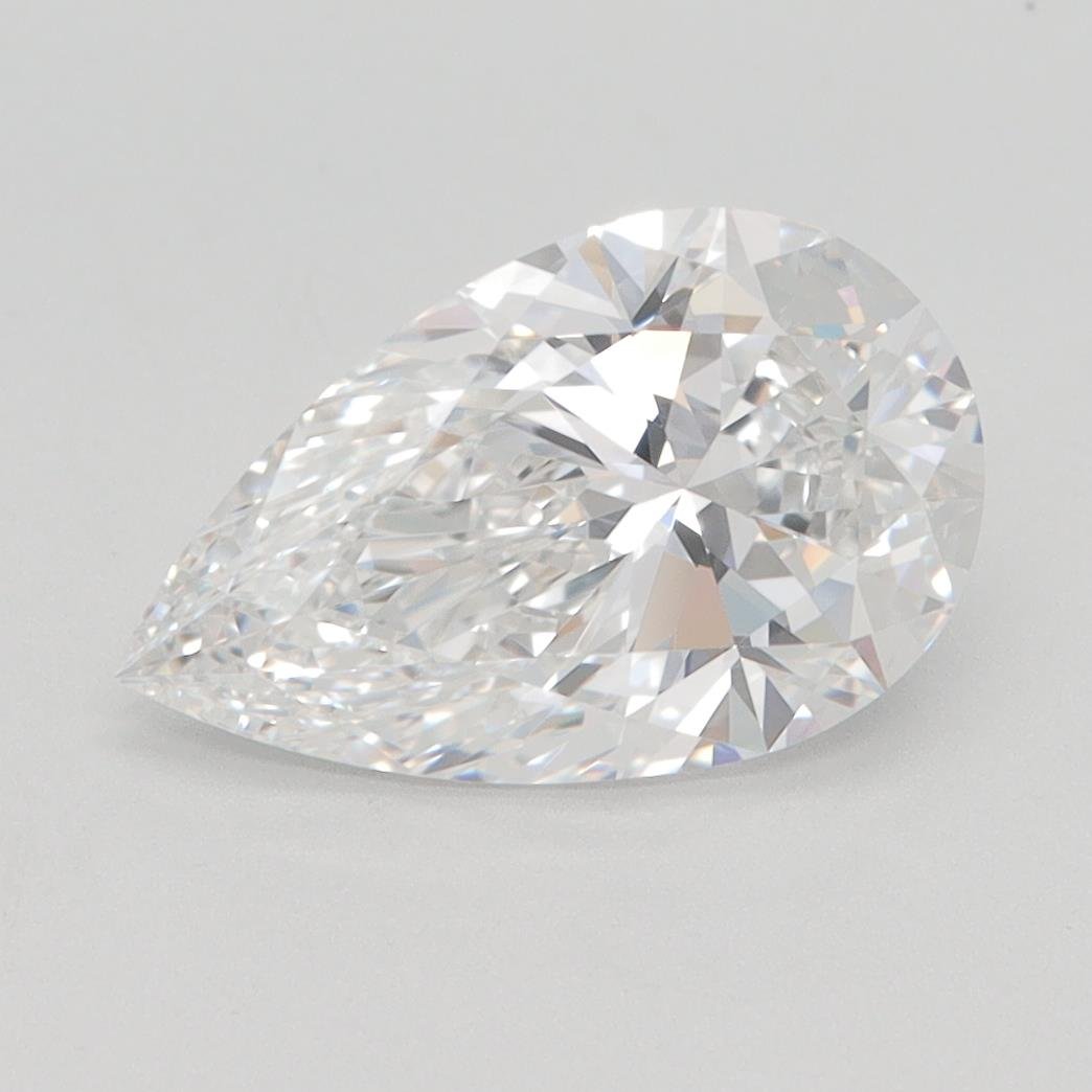 2.04ct E VS1 Rare Carat Ideal Cut Pear Lab Grown Diamond