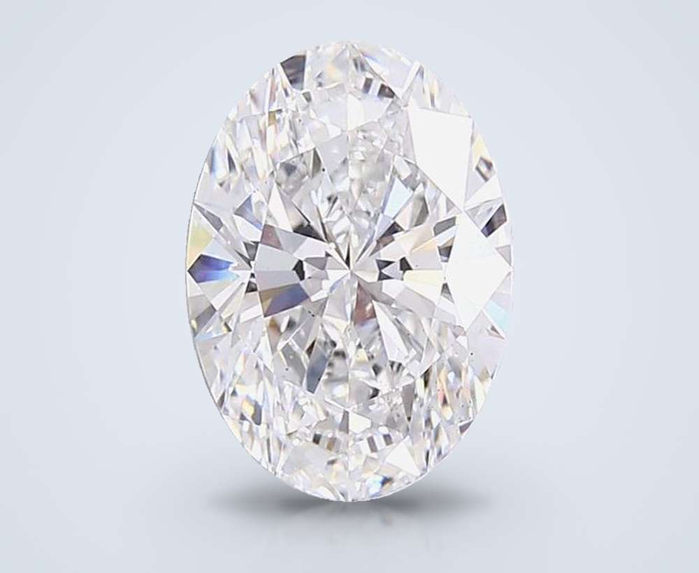 1.00 Carat Oval Lab Diamond