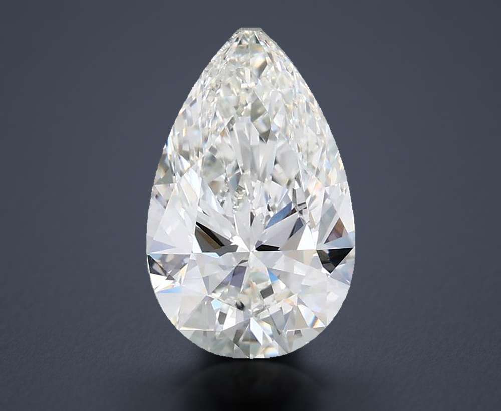 1.57 Carat Pear Lab Diamond