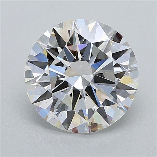 2.53ct E VS2 Excellent Cut Round Lab Grown Diamond