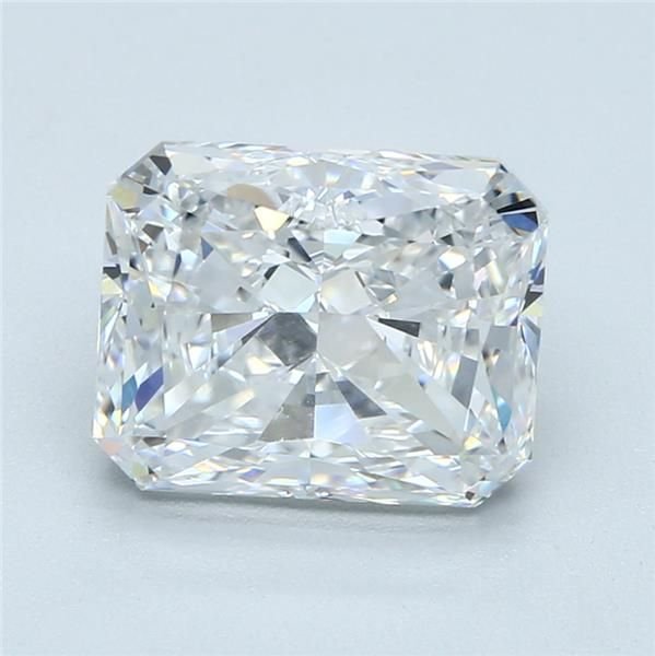 4.02ct D VS1 Very Good Cut Radiant Diamond